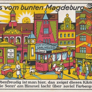 23.3-Postkaart-bonte-Magdeburg-,1923