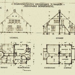  Doorsnede gevels 1921 